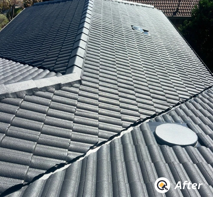 After Roof painting Mount Waverley