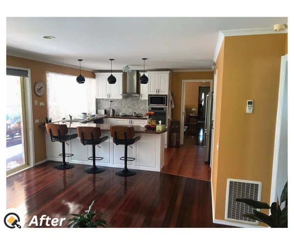 After home interior painting work in Beaconsfield by our painters