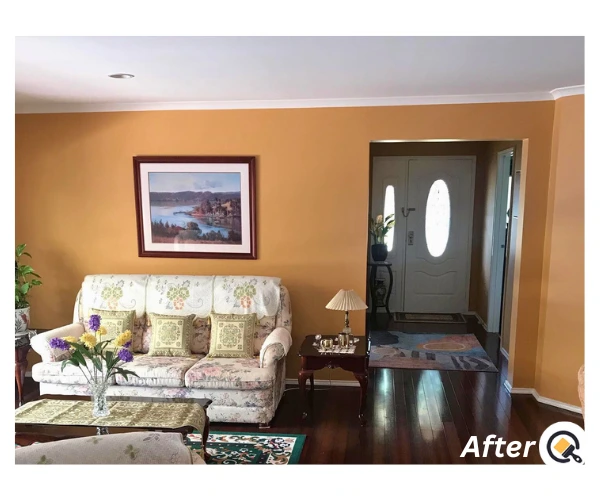 After home interior painting work in Beaconsfield by our painters