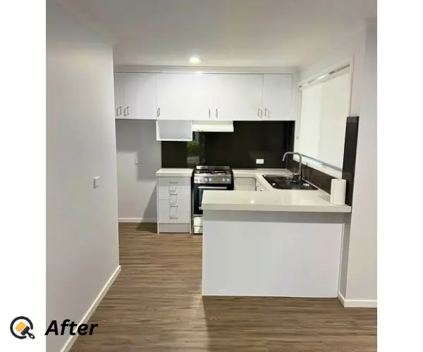 After home kitchen painting work in Hawthorn by our painters