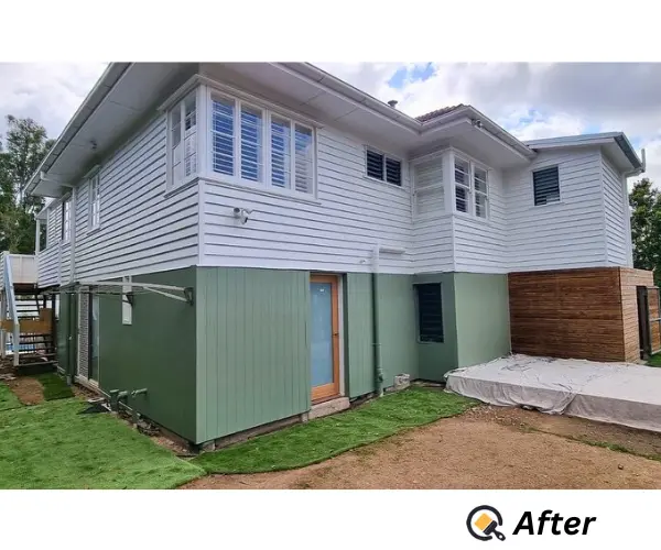 After house painting work in Frankston by our painters
