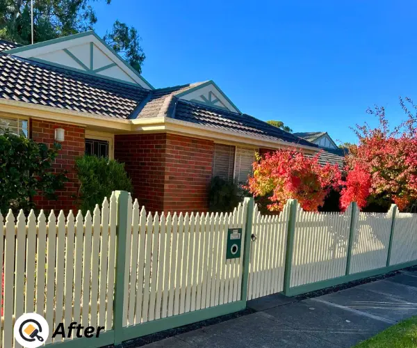 after home exterior painting work in Melbourne