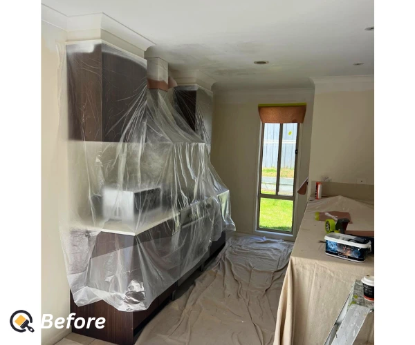 before home kitchen painting in Hampton