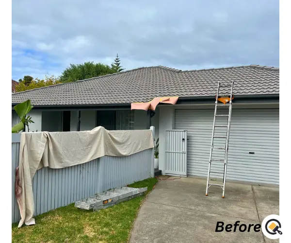 before roof painting in Carrum Downs