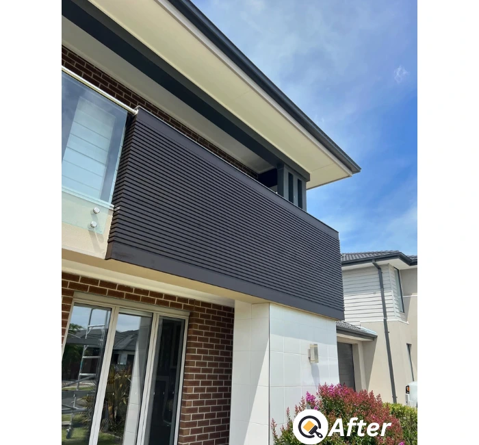 after home exterior painting work in Clyde North by our painters
