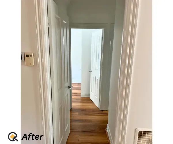 after home interior painting work in Clayton by our painters