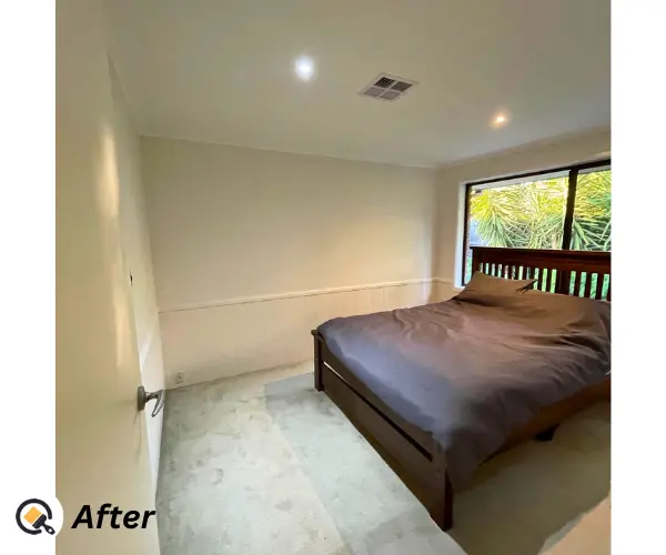 After bedroom interior painting work in Langwarrin by our painters