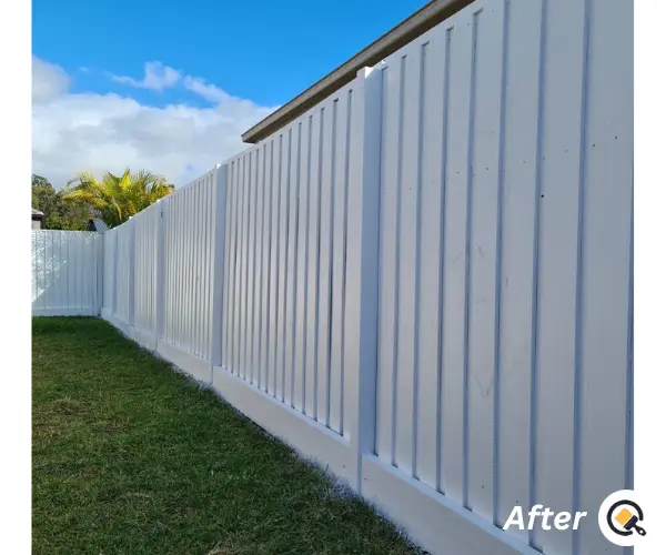 After house fence painting work in Langwarrin by our painters