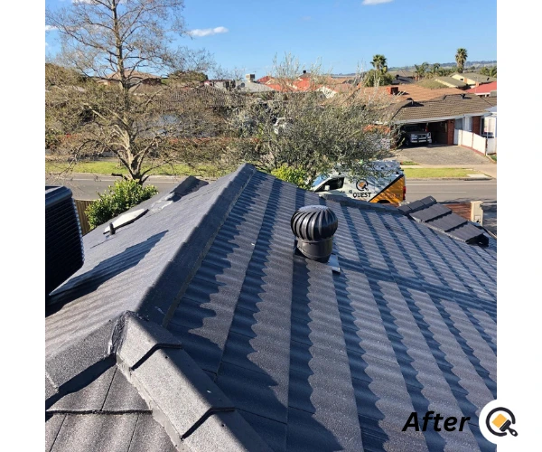 After roof painting work in Chadstone by Our painters