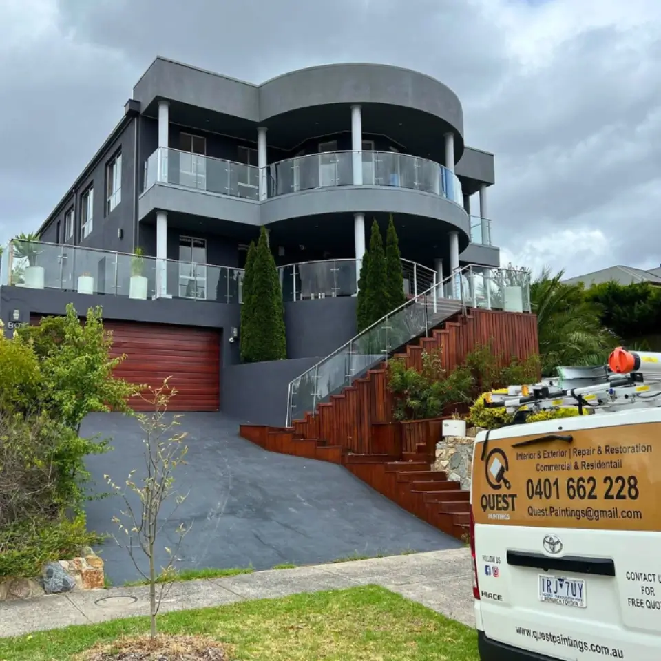 home painting work in Melbourne CBD by Quest Paintings